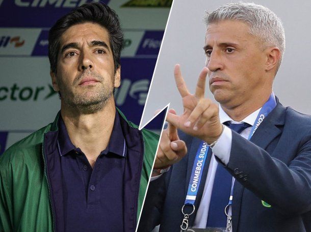 Filoso cruce entre Abel Ferreira y Hernán Crespo por el poder económico del Palmeiras