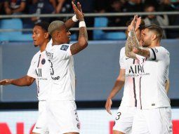 A la espera de Messi, Icardi le dio el triunfo al PSG