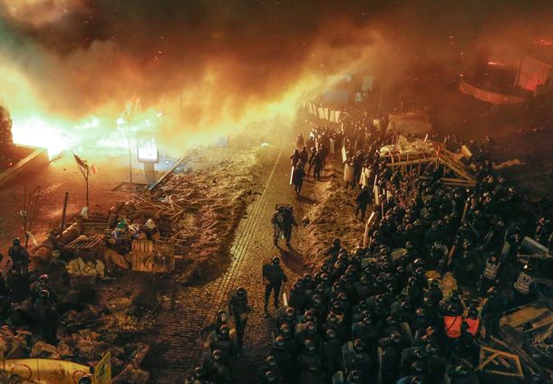 Ucrania: acuerdo preliminar de paz entre gobierno, oposición y Unión Europea