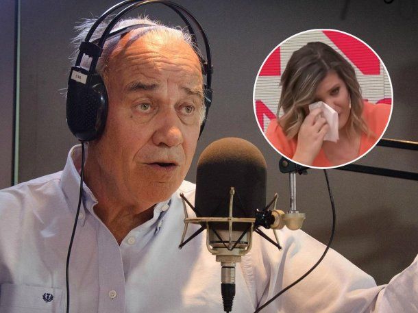 Dominique Metzger rompió en llanto en vivo por César Mascetti