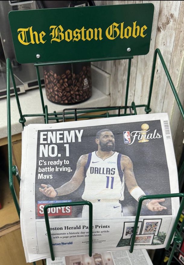 Los diarios de Boston sobre Kyrie Irving Los diarios de Boston sobre Kyrie Irving