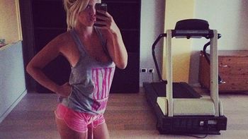 el look hot de wanda nara para hacer gimnasia el look hot de wanda nara para hacer gimnasia