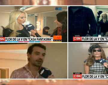 El backstage del debut de Flor de la V en Casa Fantasma