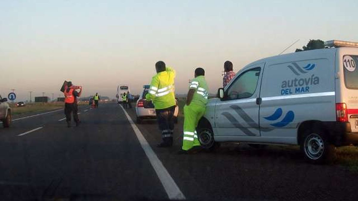 Muere una mujer en un choque sobre la Ruta 2