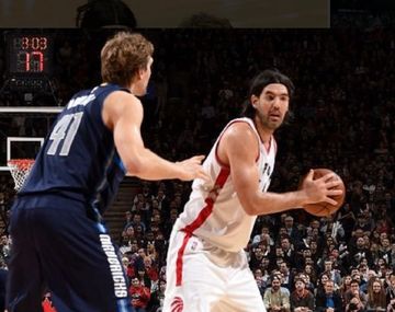 NBA: Luis Scola se destacó en el triunfo de los Toronto Raptors