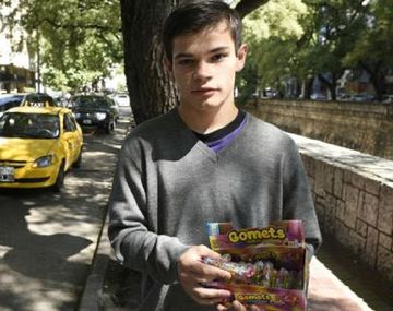 Leandro Bustos, un joven solidario y brillante. Crédito La Voz del Interior