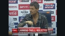 lammens - tinelli, reelegidos al frente de san lorenzo lammens - tinelli, reelegidos al frente de san lorenzo