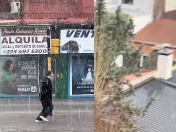 Videos: cae nieve en Mar del Plata tras una madrugada de nevadas en las sierras bonaerenses Videos: cae nieve en Mar del Plata tras una madrugada de nevadas en las sierras bonaerenses