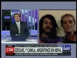 Emotivo mensaje de un argentino a sus familiares