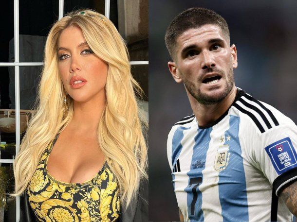 Wanda Nara advirtió sobre el pasado de Rodrigo de Paul: Le escribió a muchas famosas