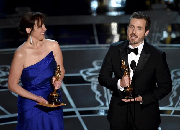 Así recibieron sus premios los ganadores de los Oscar 2015