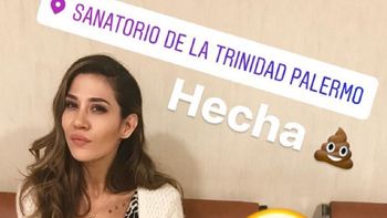 Los moretones que le dejó la salsa de a tres a Jimena Barón Los moretones que le dejó la salsa de a tres a Jimena Barón