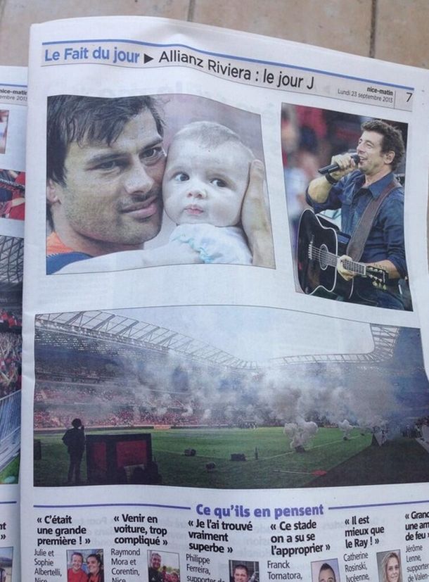 La hija de Chechu Bonelli fue por primera vez a la cancha y captó los flashes
