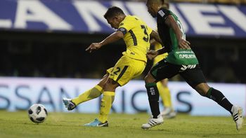 Tevez marcó un gol ante San Martín. Tevez marcó un gol ante San Martín.