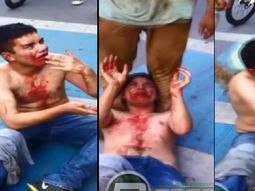 video: un ladron fue atrapado en pleno robo y los vecinos lo lincharon video: un ladron fue atrapado en pleno robo y los vecinos lo lincharon