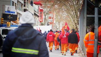 El Sindicato Único de la Construcción realizó movilizaciones en todo el país. El Sindicato Único de la Construcción realizó movilizaciones en todo el país.