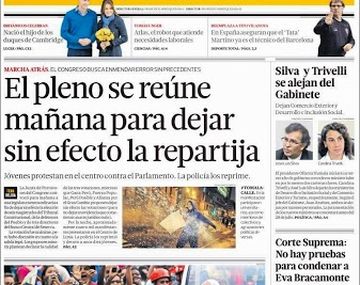 Así vieron los diarios la llegada del papa Francisco a Brasil