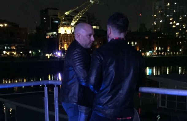 Federico Bal y José María Muscari charlaron en un evento.