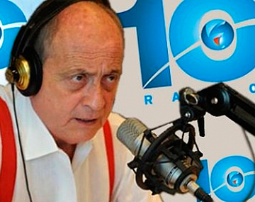 Samuel Chiche Gelblung volvió este lunes a Radio 10