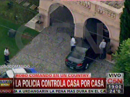 Golpe a un country: la policía no pudo dar con los ladrones
