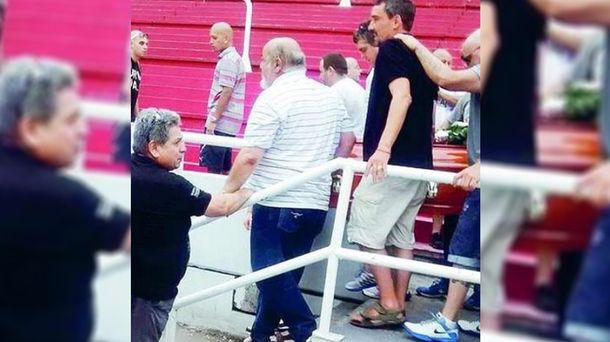 Despidieron los restos del Gallego Fernández, el barra de Independiente asesinado