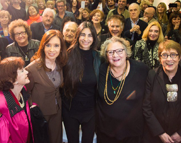 Actores y referentes de la cultura se reencontraron con Cristina Kirchner