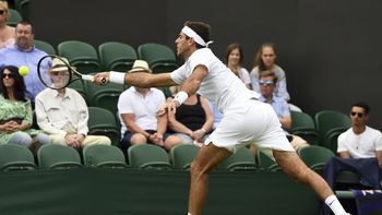 El tandilense se esfuerza en el césped inglés El tandilense se esfuerza en el césped inglés