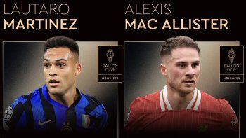 Lautaro y Alexis, los únicos argentinos que sueñan con ganar el Balón de Oro