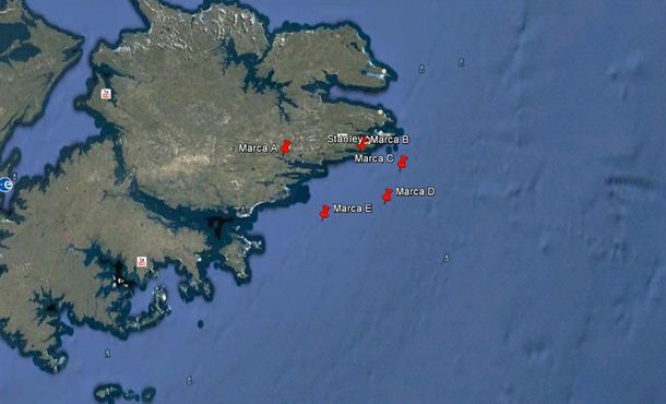 Alertan a navegantes por ejercicios militares en Malvinas