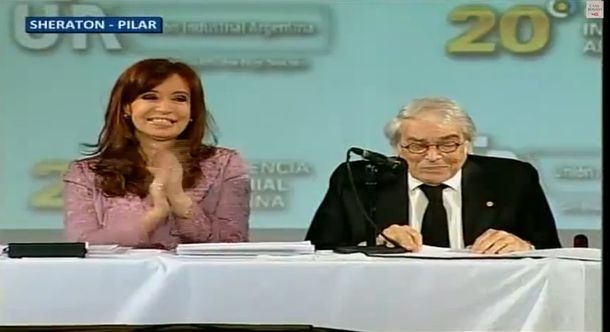 El divertido cruce de despedida entre Cristina Kirchner y Héctor Méndez