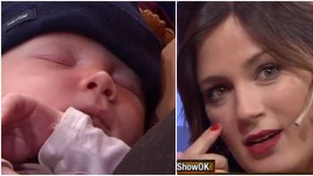 Paula Chaves llevó a Baltazar a Este es el show. Paula Chaves llevó a Baltazar a Este es el show.