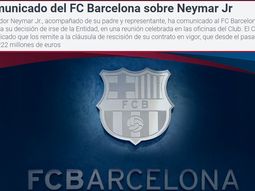 comunicado del barcelona por la posible salida de neymar comunicado del barcelona por la posible salida de neymar