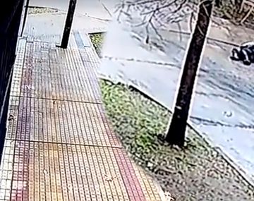 VIDEO: Un policía perdió un brazo en un accidente de tránsito en La Plata