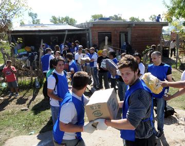 Más de 20 mil familias fueron asistidas por jóvenes
