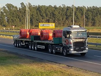 Los bitrenes comenzaron a circular sobre la Ruta Nacional 9