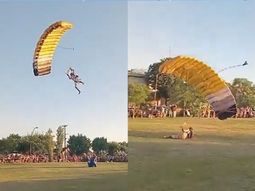 el show de paracaidismo en los festejos de reyes en pergamino que termino mal el show de paracaidismo en los festejos de reyes en pergamino que termino mal