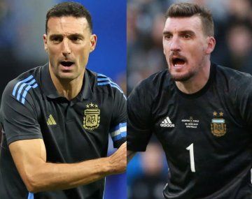 El mensaje de Scaloni para Armani tras su despedida de la Selección