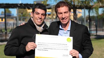 cristian u inauguro un espacio para perros en su plaza cristian u inauguro un espacio para perros en su plaza