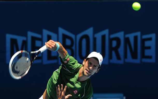 Djokovic arrancó el año con un triunfo ante un tenista argentino