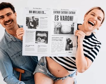 Nació el hijo de Sofía Pachano y Santiago Ramundo: el nombre y su primera foto