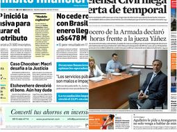 Tapas de diarios del lunes 5 de febrero de 2018