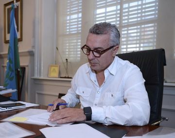 Julio Zamora, intendente de Tigre.