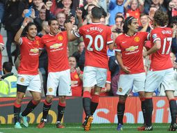 di maria y falcao le dieron el triunfo al united di maria y falcao le dieron el triunfo al united