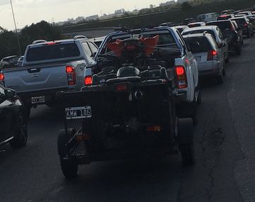 La Ruta 2, cargadísima.