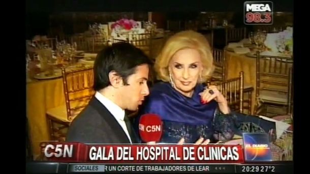 Mirtha Legrand, muy cariñosa con Robertito Funes