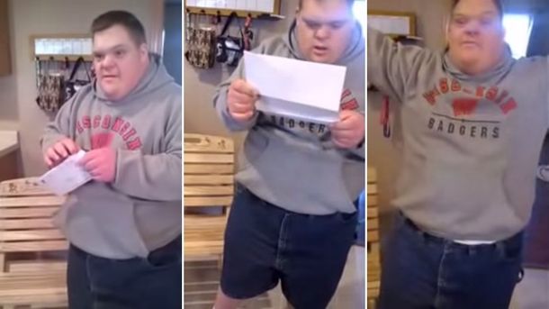 VIDEO: así reaccionó un chico con síndrome de down cuando lo aceptan en la universidad