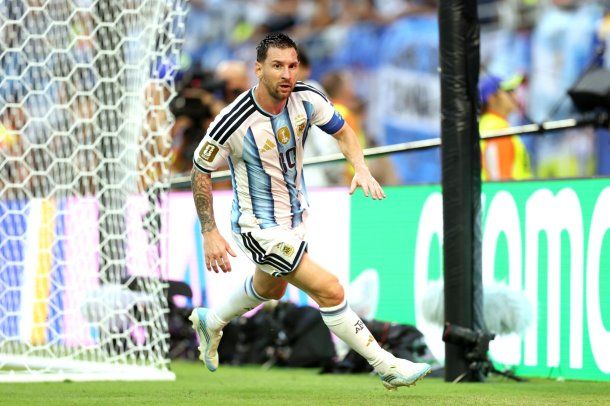 El golazo de Lionel Messi ante Cabo Verde para el 1-0 de la Selección Argentina.