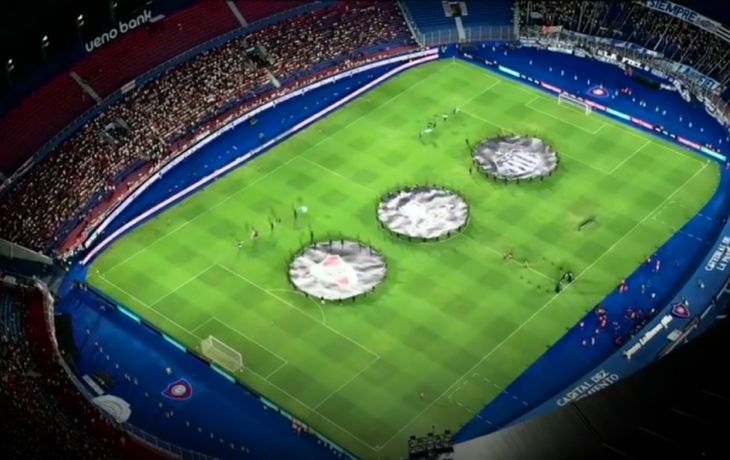 El tremendo recibimiento de River y Talleres en la final de la Supercopa Internacional