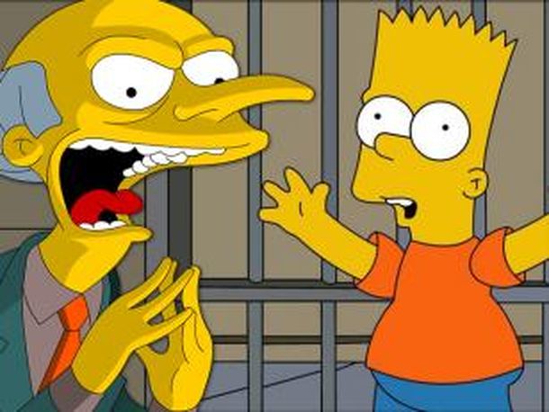 Un hombre llamado Bart Simpson fue juzgado por el señor Burns