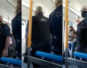 Tomen conciencia: el discurso viral de un policía sobre el uso de barbijo